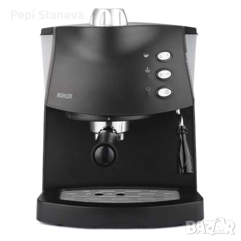 Стилна кафемашина за еспресо с каймак, снимка 2 - Кафемашини - 51670952