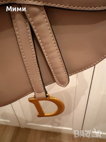 Leather Dior Saddle bag, снимка 2 - Чанти - 52975840