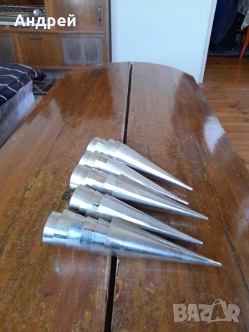 Стари форми за сладки фунийки #2, снимка 2 - Други ценни предмети - 51253347