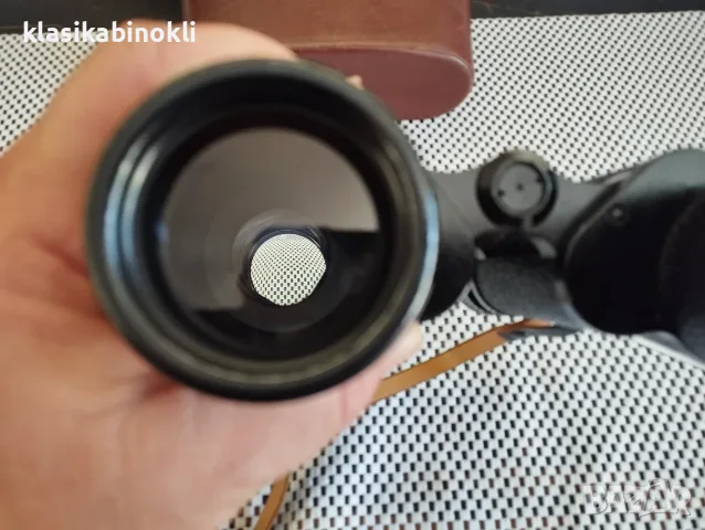 ТОП Немски Бинокъл Carl Zeiss Jena-JENOPTEM-10 х 50W--ГДР, снимка 9 - Екипировка - 55783836