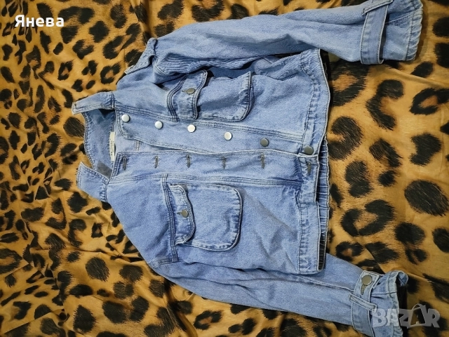 Дамско дънково яке, снимка 4 - Якета - 51533560