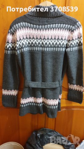 Детска жилетка с коланче, снимка 3 - Детски пуловери и жилетки - 40734664