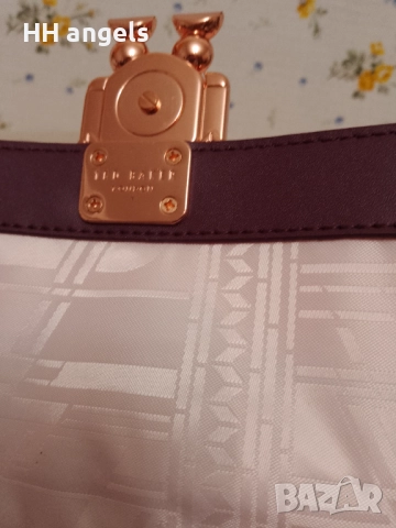 Ted Baker London чанта от естествена кожа НОВА, снимка 7 - Чанти - 52777036