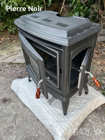 Чисто нова чугунена печка , снимка 8 - Камини - 53850409