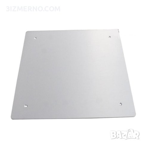 Алуминиева нагревателна маса - легло за 3D принтер 3мм, 24V, 235x235mm, 310x310mm, снимка 3 - Консумативи за принтери - 41686145