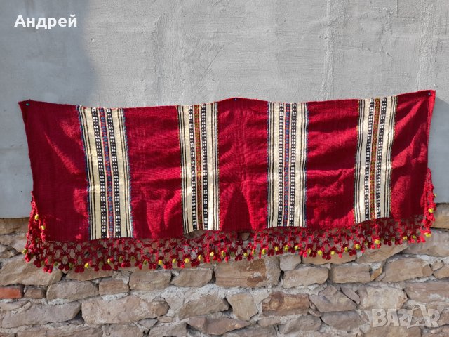 Стара покривка за легло #7, снимка 2 - Антикварни и старинни предмети - 40690939