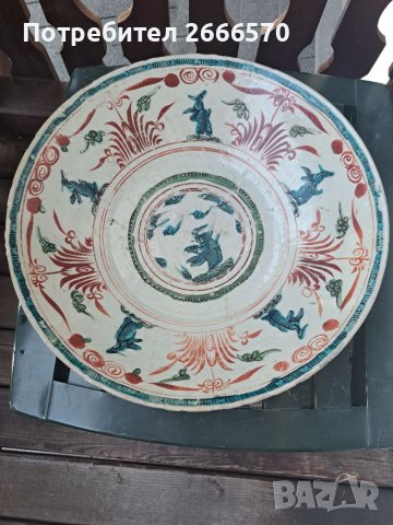   . Zhangzhou or “Swatow” ware. Late Ming.     Стара китайска чиния , китайски порцелан, снимка 2 - Антикварни и старинни предмети - 41681385