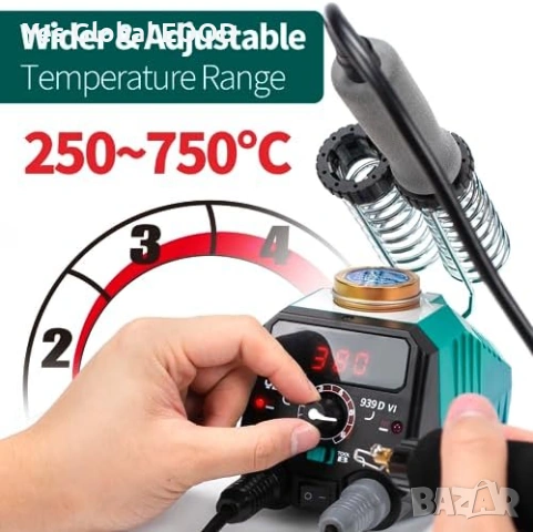 YIHUA 939D-VI пирограф с двоен писалка и дигитален дисплей, снимка 5 - Друга електроника - 53255440