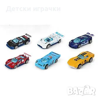 Метални коли 6 в комплект 1:64, снимка 3 - Коли, камиони, мотори, писти - 48636329