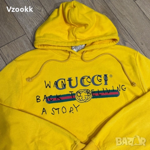 Мъжко горнище Gucci Coco | M размер, снимка 4 - Суичъри - 53226103