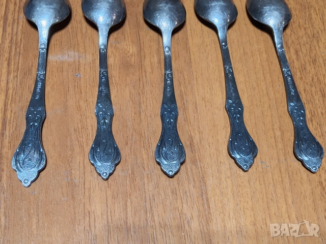 Руски антикварни лъжички МНЦ от 70те години, снимка 8 - Антикварни и старинни предмети - 52445808