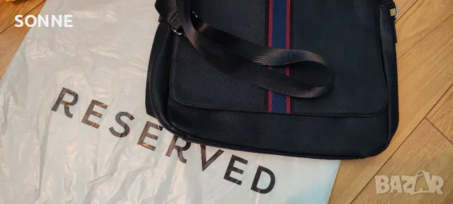 Reserved - Кожена бизнес чанта с дръжка, снимка 5 - Чанти - 47907789