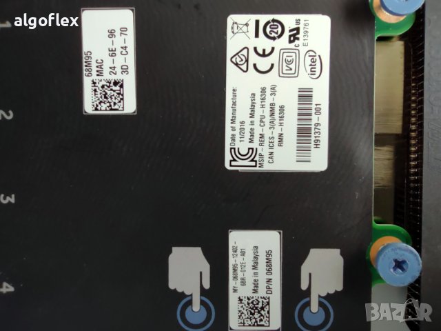 Intel X710-DA4 RNDC 4порта SFP+ 10Gb Мрежов Адаптер за Dell R640 R730 R740, снимка 5 - Мрежови адаптери - 41159835