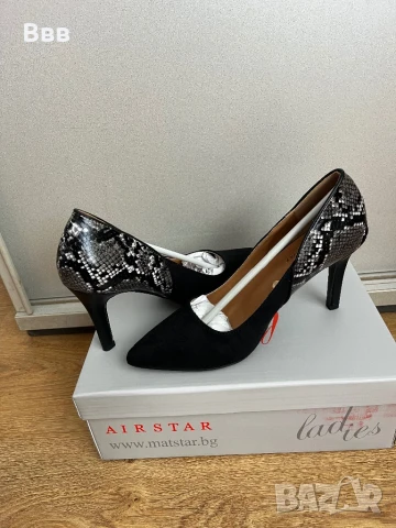 Дамски обувки, снимка 3 - Дамски обувки на ток - 51063554