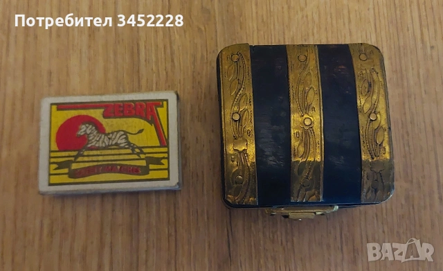 кутийка дървена обков месинг за ценители , снимка 8 - Декорация за дома - 53830424