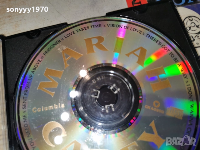 MARIAH CAREY CD 1412250748, снимка 6 - CD дискове - 52787221