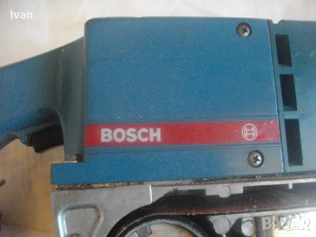 950W/4,6A Germany BOSCH ОРИГИНАЛЕН ЛЕНТОВ ШЛАЙФ НЕМСКИ СИНЯ СЕРИЯ СТАРО КАЧЕСТВО ЗА ЧАСТИ ЗА РЕМОНТ, снимка 5 - Други инструменти - 50099747