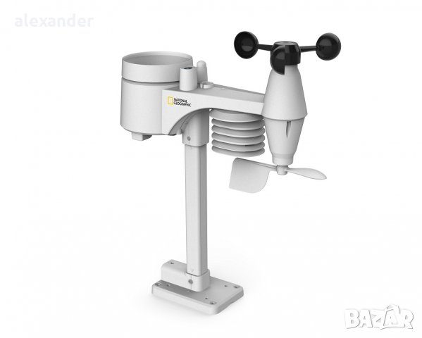 NATIONAL GEOGRAPHIC WIFI Метеорологична станция със 7 в 1 външен сензор и цветен дисплей, снимка 2 - Друга електроника - 34439012