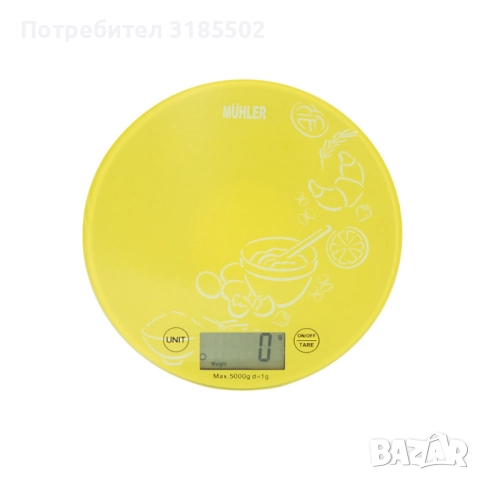 Електронна кухненска везна Muhler  до 5 kg, снимка 4 - Аксесоари за кухня - 51500100