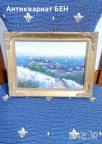 " МОРСКИ ПЕЙЗАЖ " 💙 , снимка 10 - Декорация за дома - 53585810