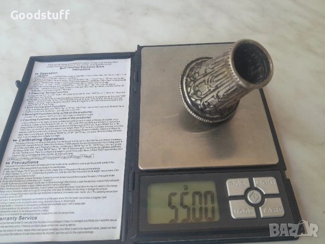 Дрьжка за бастун, чадьр, фигурална, мелхиор, снимка 7 - Антикварни и старинни предмети - 50675124