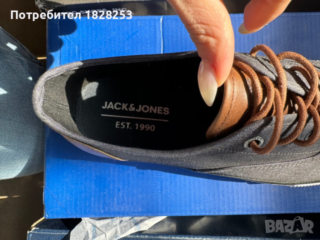 Мъжки обувки Jack and Jones , снимка 9 - Спортно елегантни обувки - 44818057