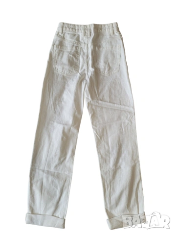 Дамски бели дънки, снимка 4 - Дънки - 53242727