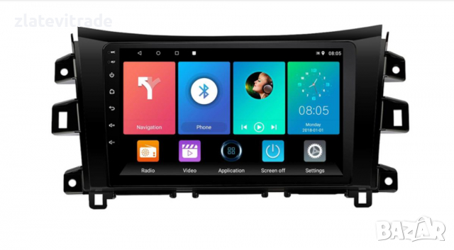 NISSAN NAVARA 2016-2019 TERRA 2018-2022 9" АНДРОИД НАВИГАЦИЯ, 9323