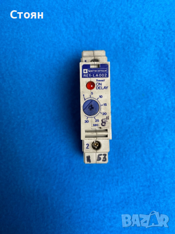 TELEMECANIQUE RE1-LA002 DELAY TIMER 24-240VAC/DC, снимка 2 - Друга електроника - 44838458