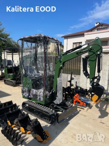 Мини Багер Мuller E1.0 | 250лв/месец | Гаранция | Изплащане, снимка 8 - Индустриална техника - 46539932