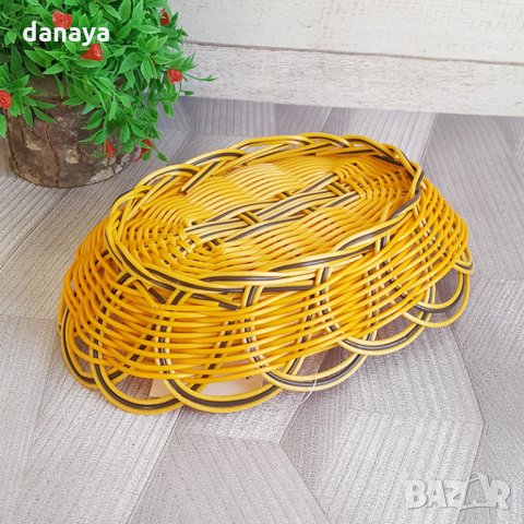 2704 Елипсовиден панер за хляб и плодове, снимка 6 - Аксесоари за кухня - 35677493