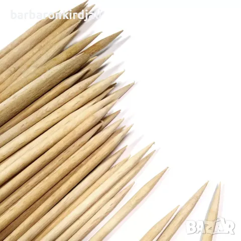 Дървени пръчици за избутване 458 //50 броя, снимка 3 - Педикюр и маникюр - 49407174