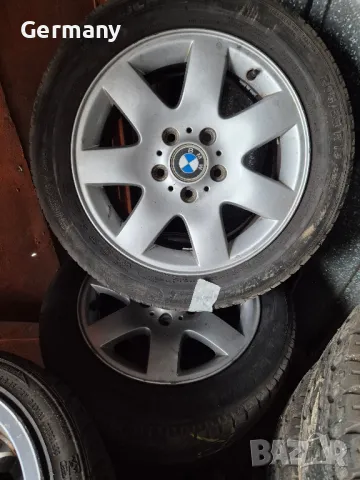 оригинални джанти за бмв e46 bmw 16 цола 5x120 e36 e90, снимка 2 - Гуми и джанти - 48651094