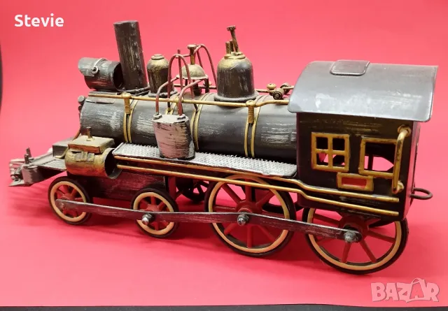 Ретро влакче - ръчна изработка, снимка 3 - Декорация за дома - 48620671