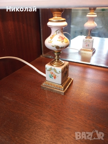 Красива Италианска нощна лампа, снимка 8 - Антикварни и старинни предмети - 52211071