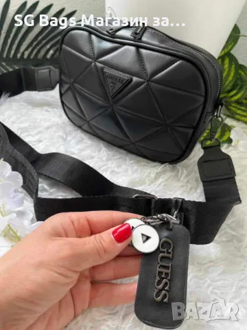 Guess дамска чанта през рамо хит модел код 204, снимка 5 - Чанти - 40632589