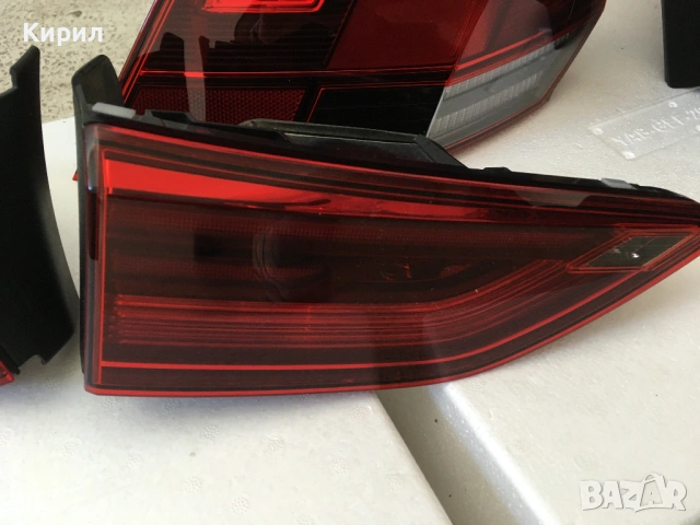 Оригинален,пълен комплект (Full led) стопове за VW GOLF 8, снимка 6 - Части - 53647183