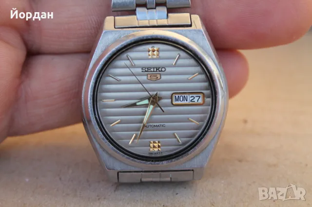 Чпонски часовник ''Seiko 5'' автоматичен, снимка 2 - Мъжки - 48868717