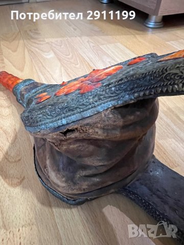 Стара духалка за камина, снимка 4 - Антикварни и старинни предмети - 40888371