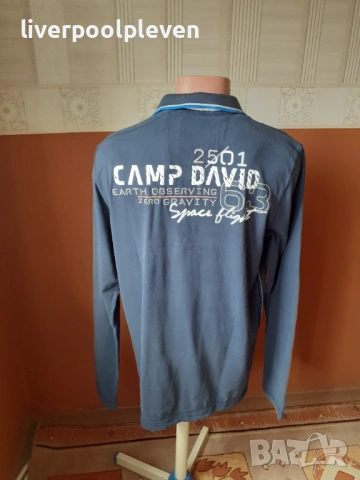 👉Camp David Original L ефектна, снимка 4 - Блузи - 53393475