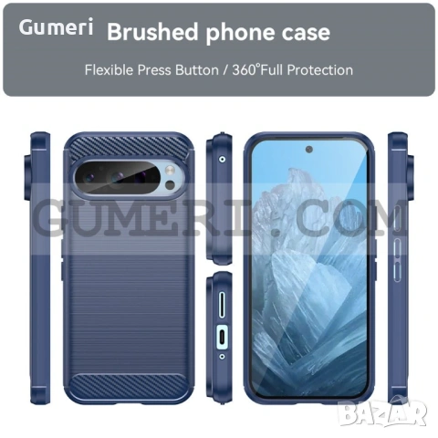 Гръб "Карбон Шарк" за Google Pixel 9 Pro, снимка 10 - Калъфи, кейсове - 53260682