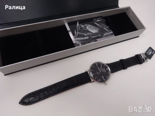 Нов немски мъжки водоустойчив кварцов часовник IRON ANNIE Classic , снимка 4 - Мъжки - 50787035