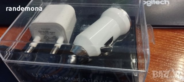 Комплект зарядни + кабел за Apple, снимка 1