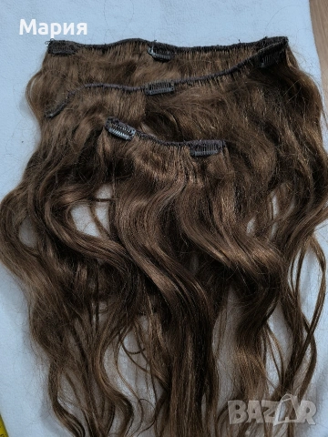Естествена коса , снимка 3 - Аксесоари за коса - 53065489