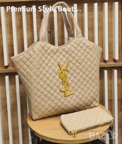 чанти YVES SAINT LAURENT ⬆️ 39 CM ➡️ 52 CM , снимка 6 - Чанти - 53638751