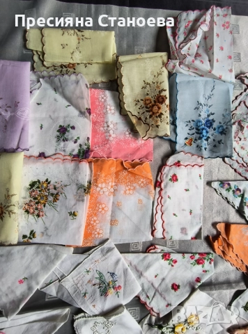 Лот 45 броя носни кърпички, снимка 5 - Колекции - 52041696