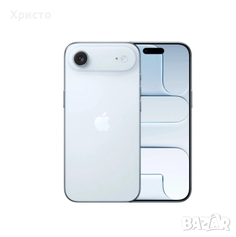 НОВ!!! Apple iPhone Air, 256GB, 5G, Sky Blue + подарък оригинален адаптер Apple  , снимка 2 - Apple iPhone - 53663663