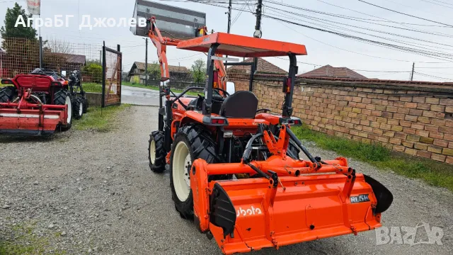 Японски трактор Kubota KL250H (High-speed) с челен товарач и фреза, 4х4, 25 кс, АграБГ Джолев, снимка 3 - Селскостопанска техника - 49739784
