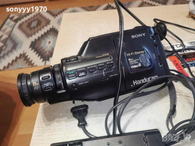 SONY CCD-F550E VIDEO 8 MADE IN FRANCE 0802251942, снимка 5 - Камери - 53405519