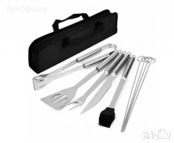 Комплект прибори за барбекю Bohmann, 7 части